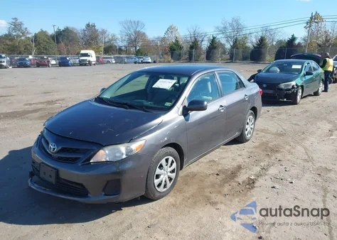 2011 Toyota Corolla Le из США, поврежденный, VIN JTDBU4EE4BJ102651